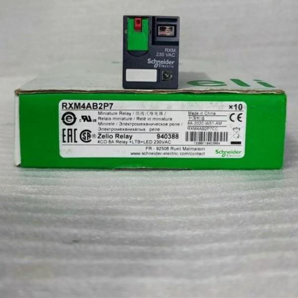 Relay Schneider Rxm4Ab2P7 + Socket 1Set Promo