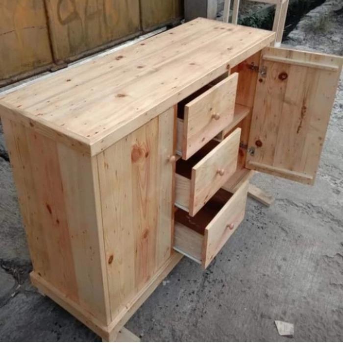 buffet /meja tv kayu jati Belanda