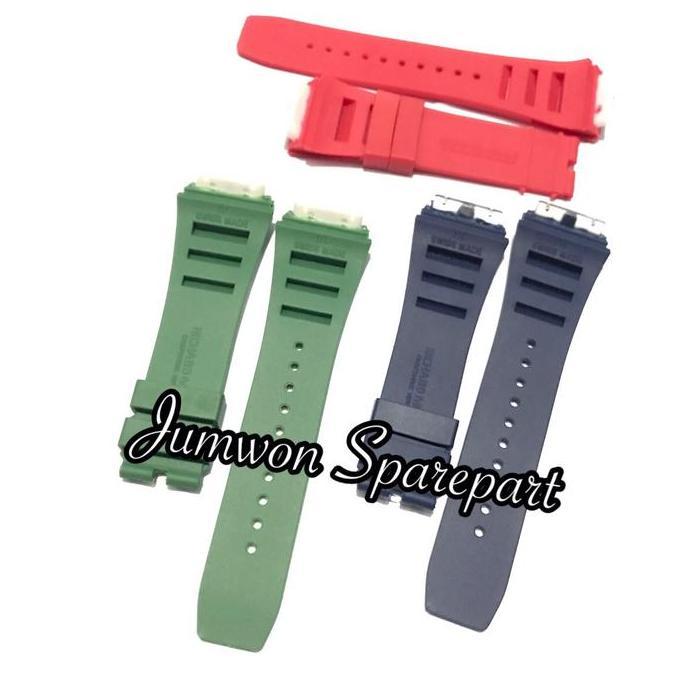 Strap Tali Jam Tangan Richard Mille Tali RM 011 Tali Richard Mille Rubber Strap RM 011 Premium Class