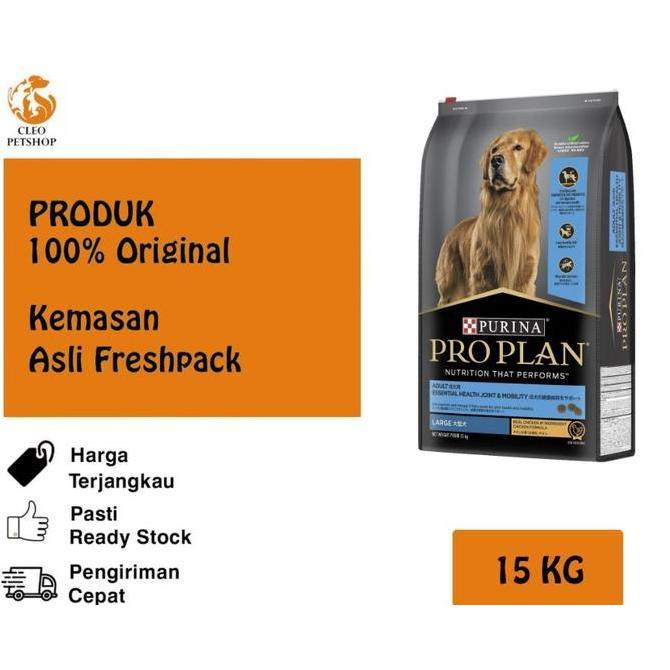TERMURAH - PRO PLAN / ProPlan Large Breed Adult Dog 15kg - Promo Price