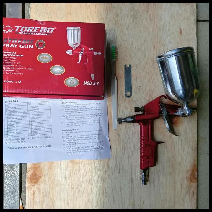 BEST DEAL SPRAYGUN TOREDO K3 MODEL MEIJI JAPAN SPRAY CAT 