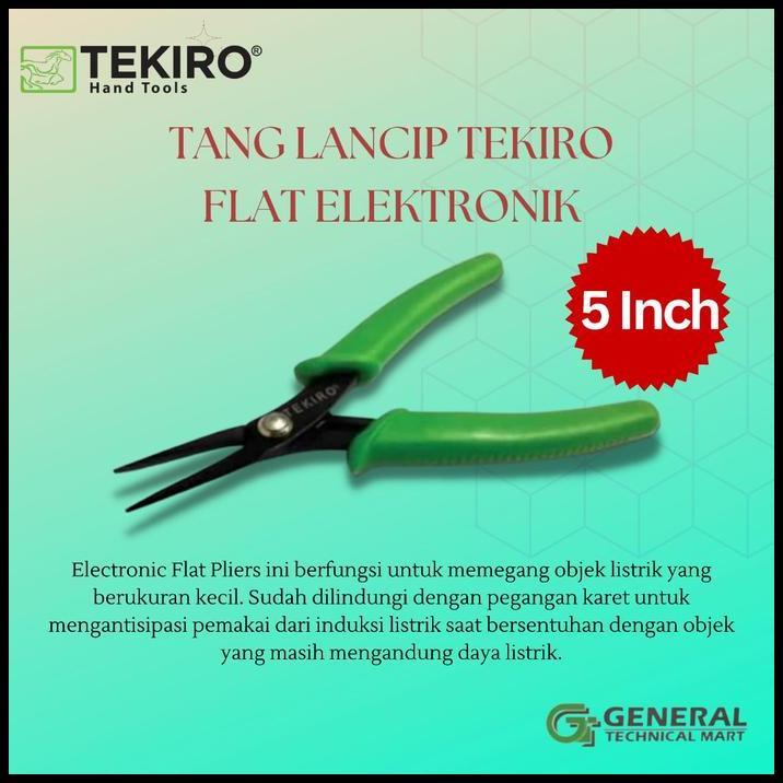 DISKON TANG LANCIP FLAT ELEKTRONIK TEKIRO KECIL 5 INCH PL-EF1452 