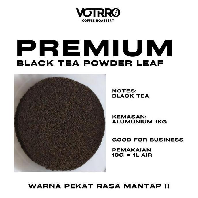 Premium Black Tea Indonesia / Teh Hitam Indonesia bentuk Daun Teh Hitam Bubuk AS