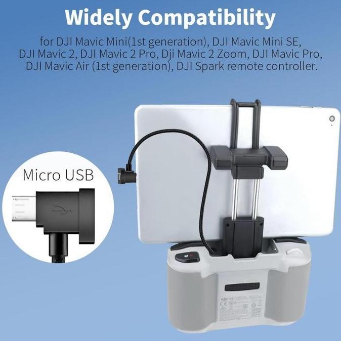 COKRODJOYO Kabel Remote / Kabel Otg Dji Mavic Mini / Kabel Otg Remote Dji Drone
