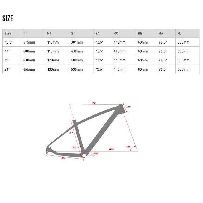 Bikes Mosso 929Xc Frame Set Sepeda Sepeda Xc Mtb [29 Inch]