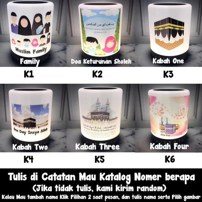 SPEAKER ALQURAN LAMPU LED REMOTE SPEKER NGAJI MUROTAL 30 JUZ SPEAKER