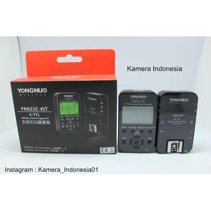 TERBARU|TERMURAH|BARU|PREMIUM|ORIGINAL|GARANSI|DISKON|PROMO TRGER YONGNUO YN622C-KIT UNTUK KAMERA CA