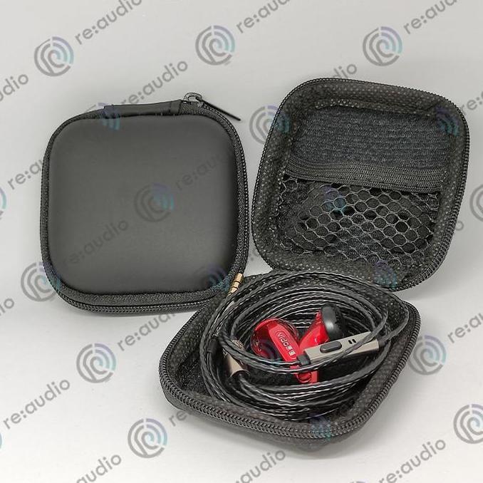 Earphone Vido Recable Black Ashura With Mic Free Case (Earbud Vido