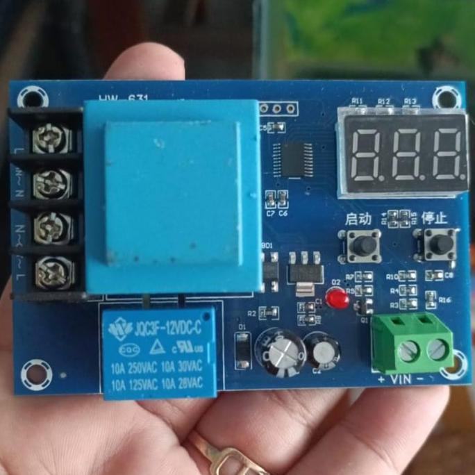 modul charger aki otomatis 72V 12-120V 2000w digital modul