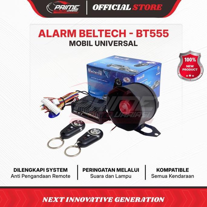 Promo Alarm Mobil Beltech Bt555 - Alarm Mobil Avanza - Alarm Mobil Tuk Tuk Cod