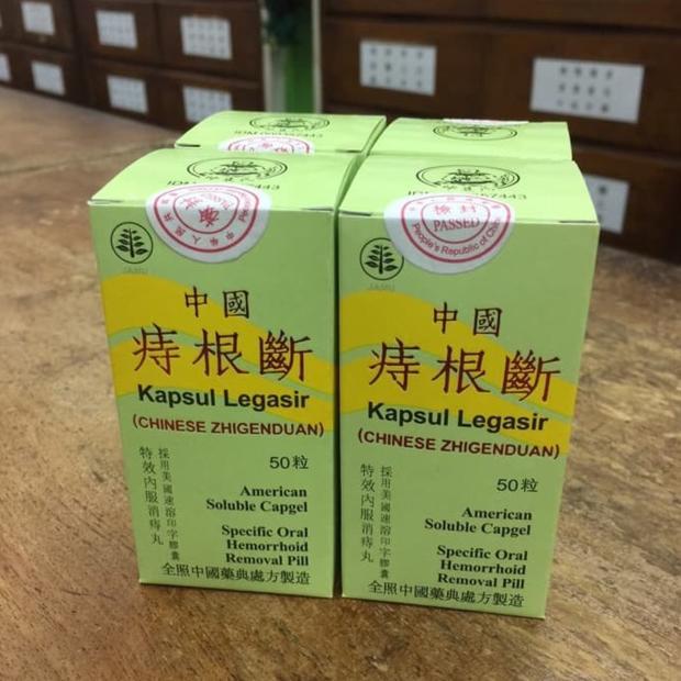 ready Chinese Zhi Gen Duan - Kapsul Legasir - Wasir Ambeien Hemorrhoid