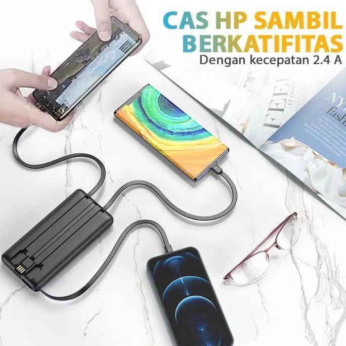 Powerbank MOFIT M19 10000mAh + Fast Charge 2.4A Real Capacity