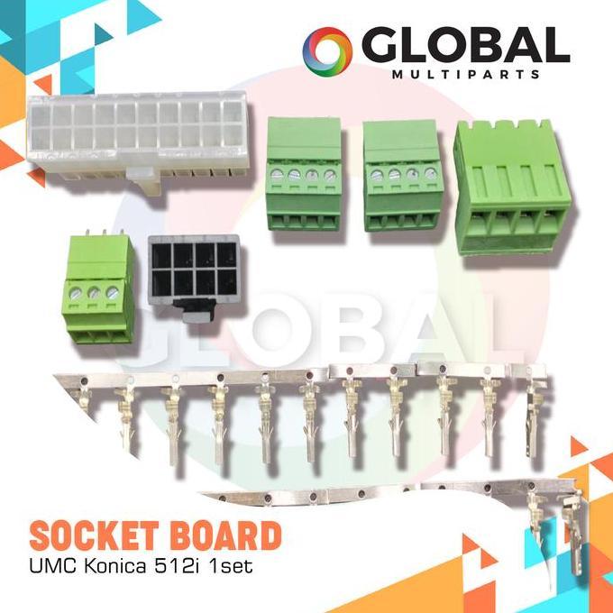 TERBARU - Soket board 512i UMC & Head board set / socket board 512i set