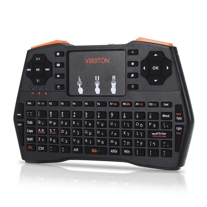 Wireless Mini Keyboard Air Mouse Viboton i8 Plus 2.4G Touchpad Remote