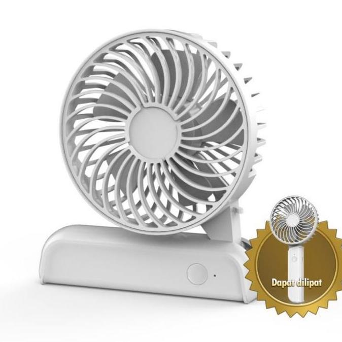 Aoki Mini Fan Portable USB Charge / Kipas Angin Genggam + Lipat