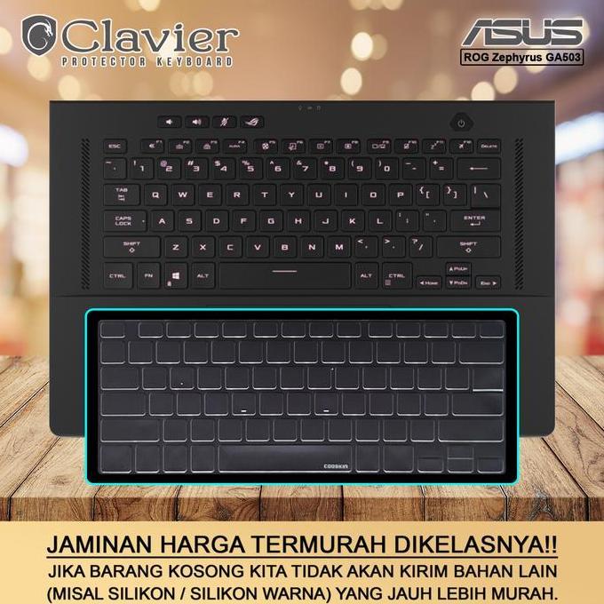 TERBARU - Keyboard Protector Cover Asus ROG GA503 GA503Q GA503QM GA503QR Cooskin