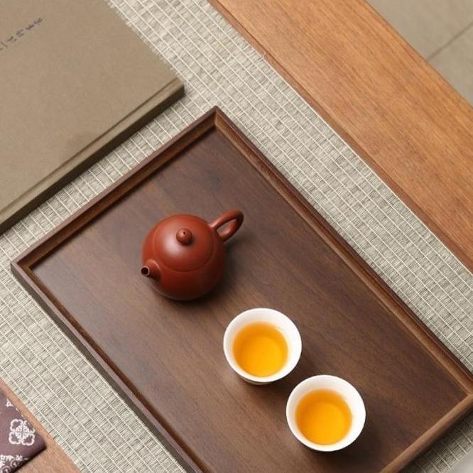 Baki Kayu Nampan / Papan Tray / Display Roti / Nampan Kayu Serbaguna