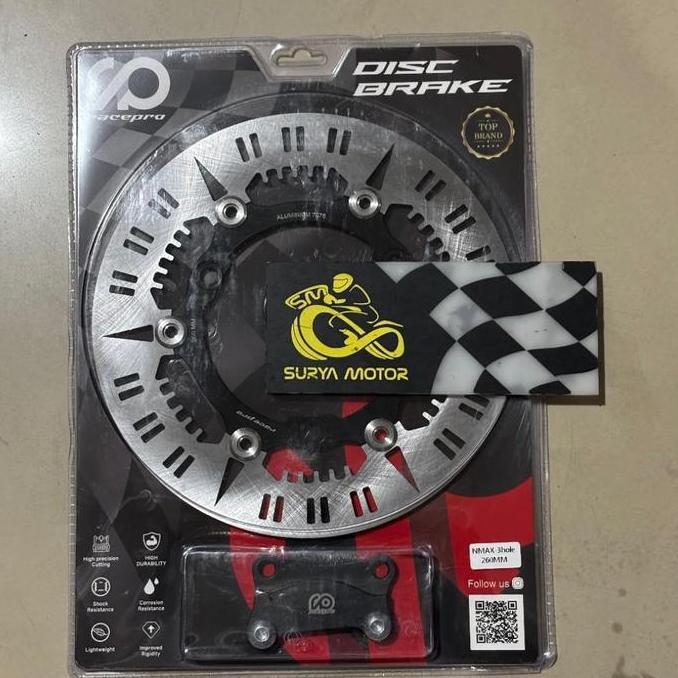 TERMURAH - PIRINGAN CAKRAM RACEPRO NMAX DEPAN 260MM