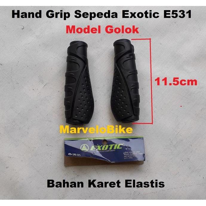 Promo Hand Grip Sarung Stang Sepeda Lipat Mtb Fixie Exotic E531 Model Golok Cod