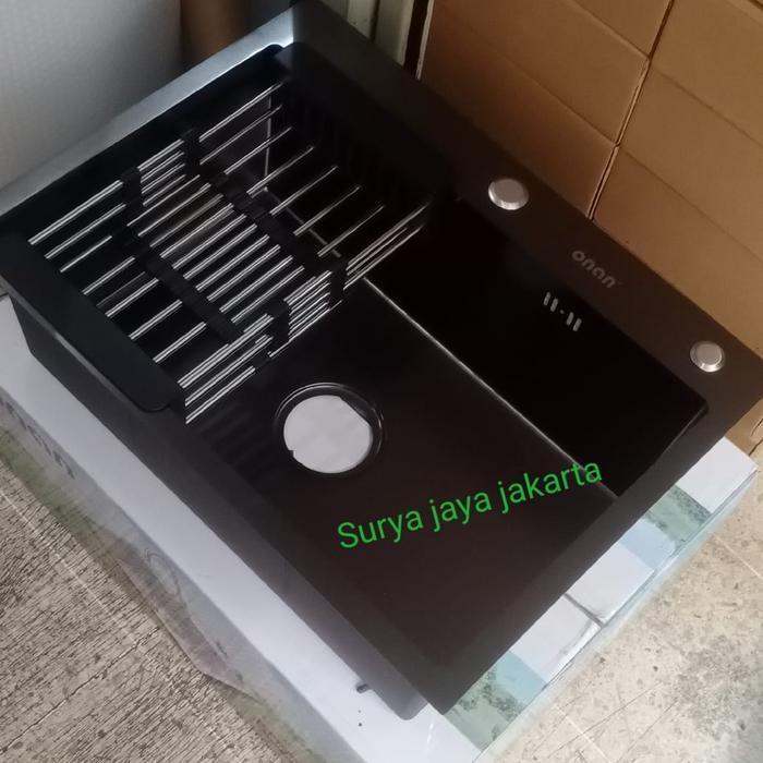 Kitchen sink ONAN 6045 BLACK "ORIGINAL"