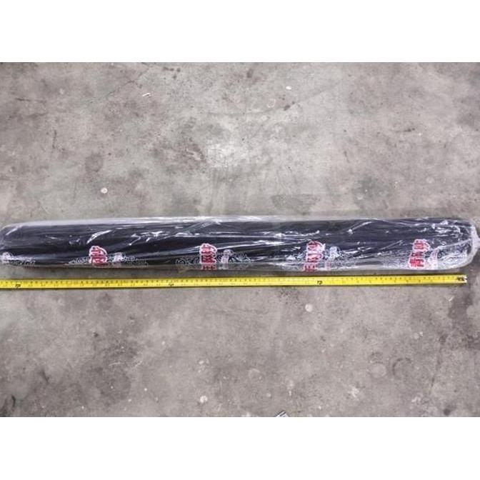 Kawat Nylon Nilon Lokal Kain Kasa Anti Nyamuk Hitam +/- 12 Meter