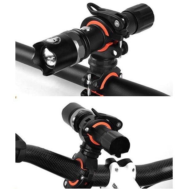 Promo Dudukan Lampu Senter Sepeda Led Lenser Bicycle Mount Clip Cod