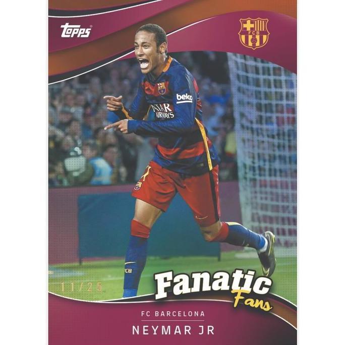 2024/2025 Topps Fan Set FC Barcelona Official Trading Cards (24/25) - Hanger Box (28 Cards)