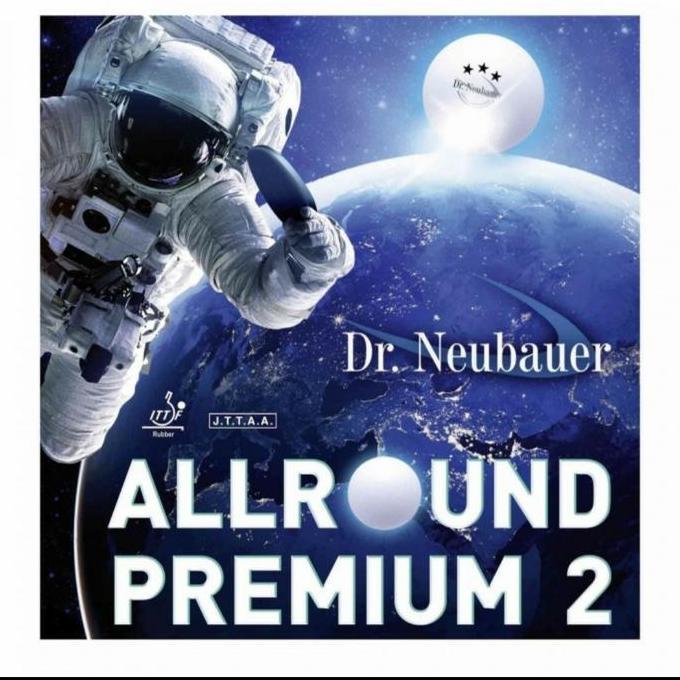 Karet Bat Tenis Meja Dr. Neubauer Allround Premium 2 Bintik Panjang