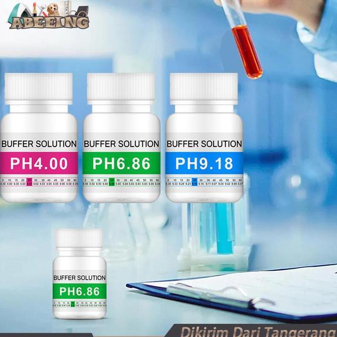 Mjerni- 50Ml Ph Buffer Solution Ph Pena Ph Meter Larutan Uji Ph4/6.86/9.18