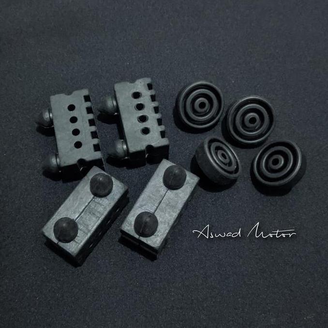 1Set Karet Ganjal Jok Satria FU Original Suzuki / Ori Karet Jok Suzuki Satria FU / Karet Bantalan Jo