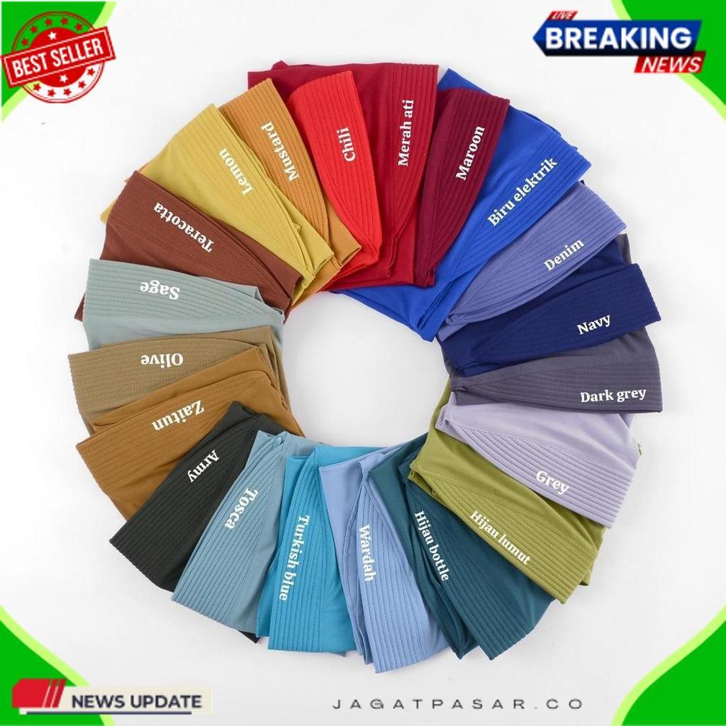 Dhinda Hijab - Daily Hijab Pet Instan Jersey Ity Size L
