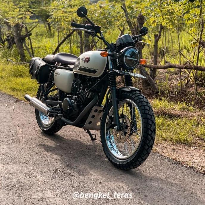 Roda Set W175 Velg DID Dan Ban Dual Purpose Kawasaki W175 Motor Custom