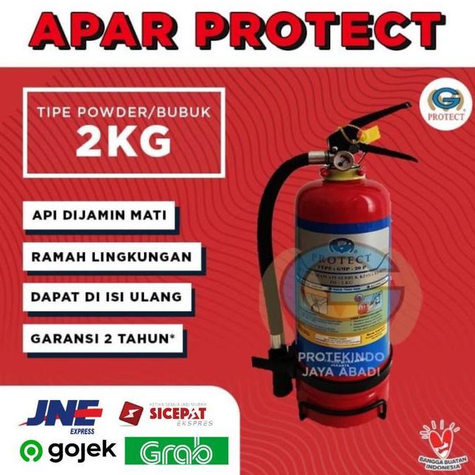 Murah Apar 2Kg Protect / Apar Powder 2 Kg / Alat Pemadam Api / Tabung Apar