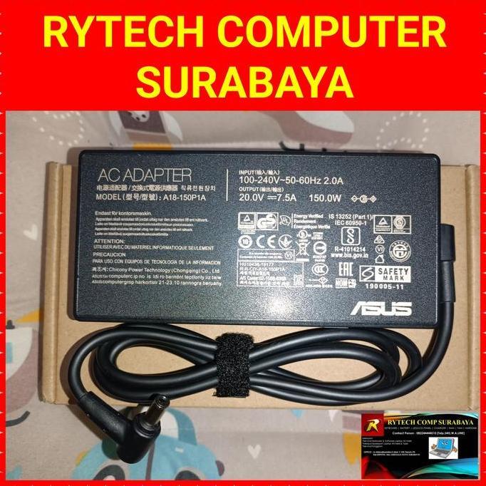 BEBAS ONGKIR - Original Adaptor Charger Asus TUF Gaming F15 FX506 FX506LH FX506LU FX506LI FX506LHB F