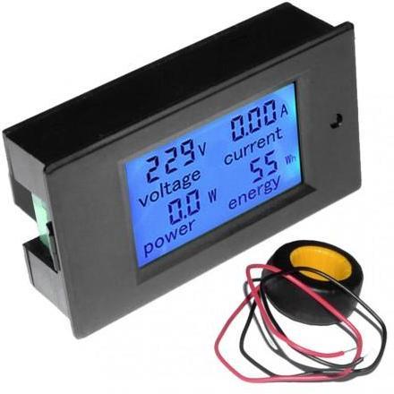 Mjerni- Pzem-061 220V 100A Digital Display Voltmeter Ampere Kwh Power Meter