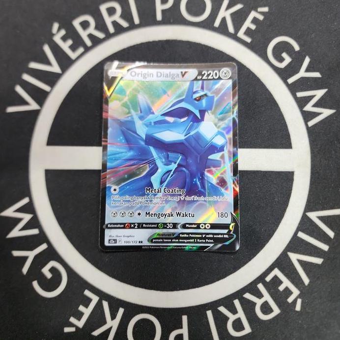 Origin Dialga V RR Kartu Pokemon TCG Indonesia