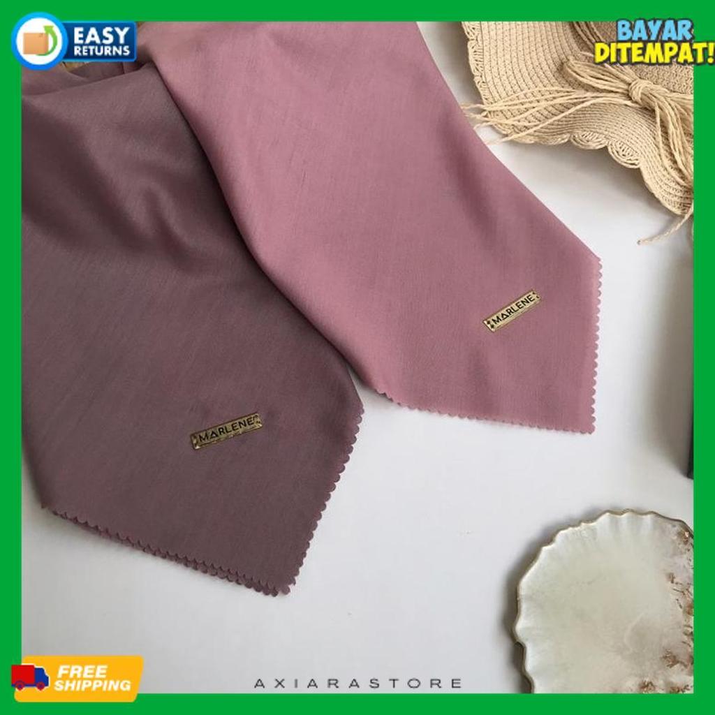 Marlene - Hijab Voal Square Segi Empat Polos Premium (Batch 2)