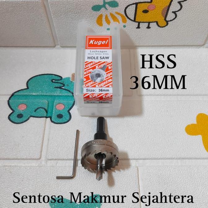 Ready Hole Saw 36mm Holesaw HSS Besi 36 mm Mata Bor Besi 36mm Kugel