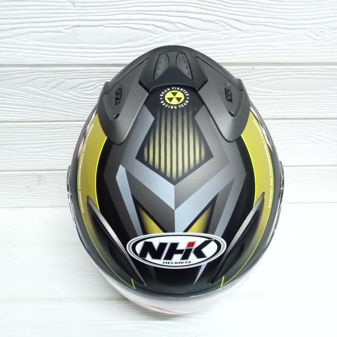 Helm NHK halfface NHK R6 rally 2 Black doff gold