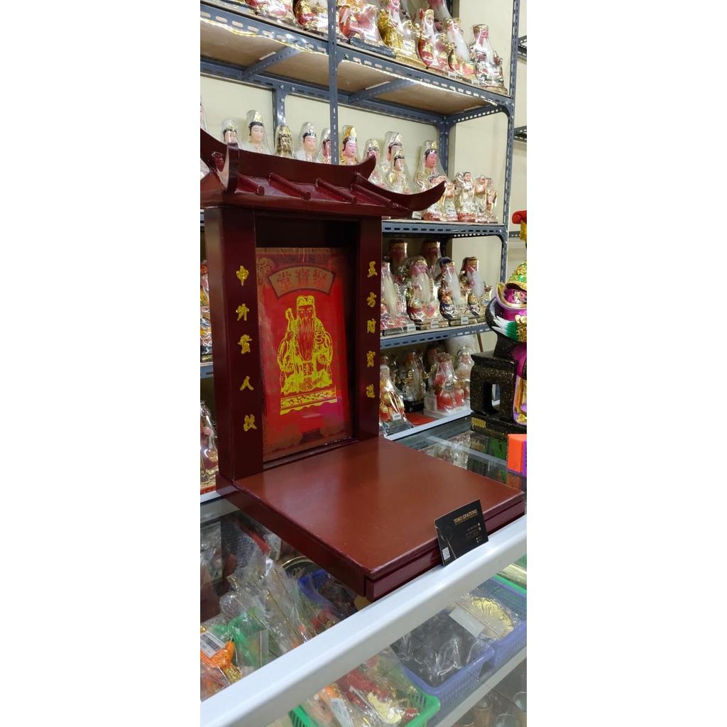 Rumah altar Te Cu / tecu / tutikong / Dewa Bumi - Tanduk - Kecil