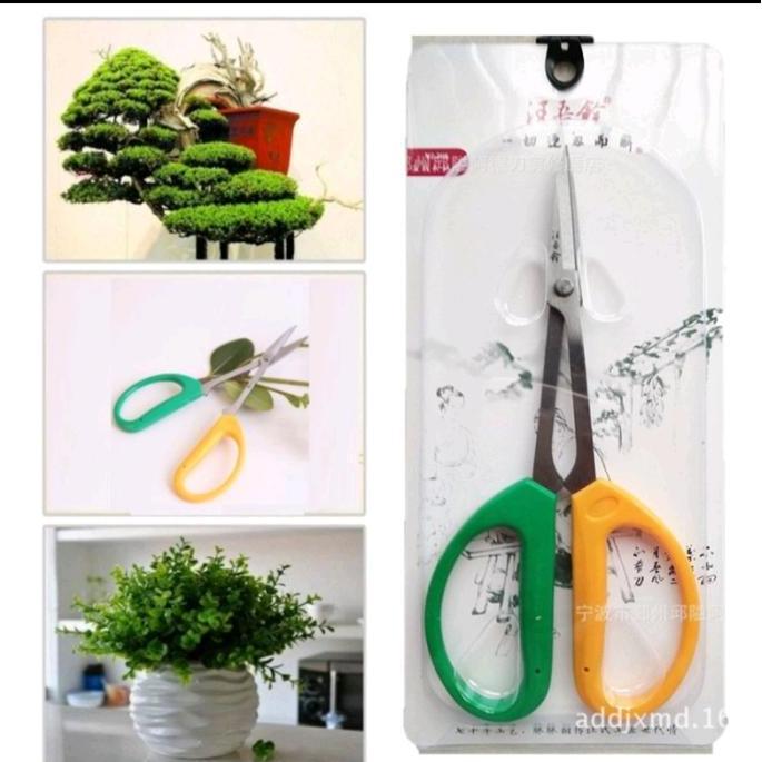 gunting prunning 2110 warna kuning hijau gunting bonsai
