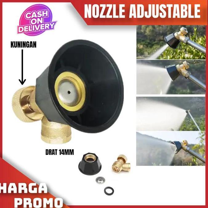 Nozzle Spuyer kabut adjustable kuningan Nozzle sprayer elektrik