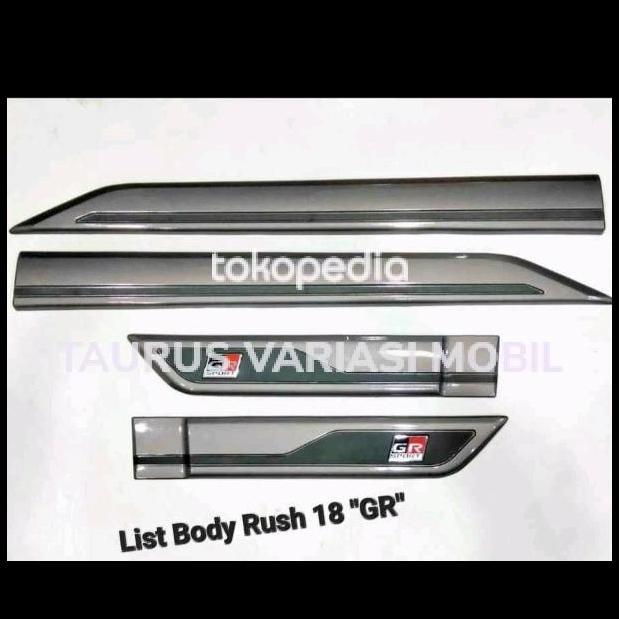 BEST DEAL LIST BODY SAMPING PINTU MOBIL/SIDE BODY MOULDING IMPORT ORI ALL NEW RUSH/TERIOS 2018/2019/