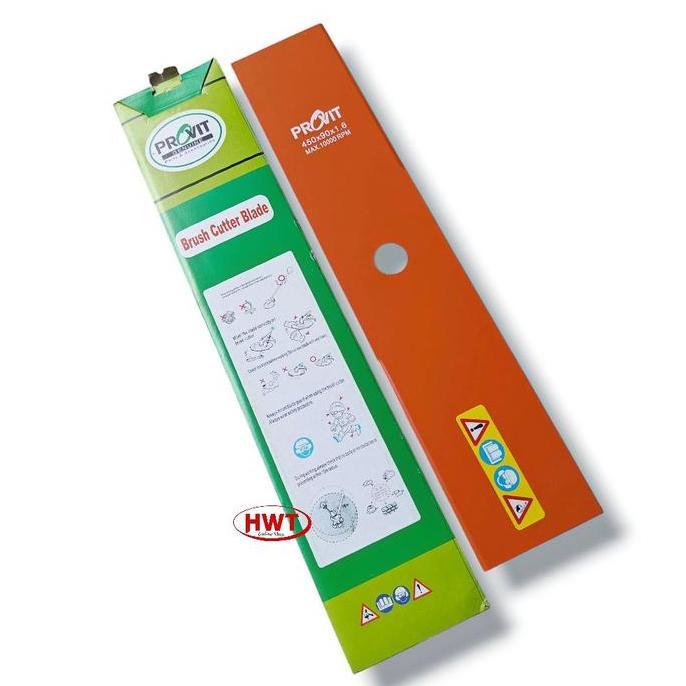 pisau potong rumput panjang 45cm brush cutter blade