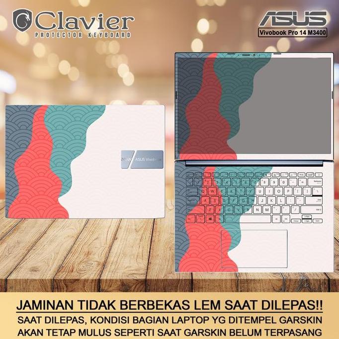 Cover Garskin Laptop Asus VivoBook Pro 14 M3400 M3400Q M3400QA Bening