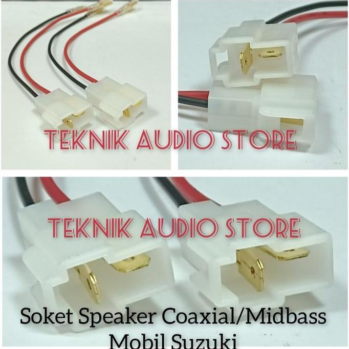 Soket Speaker PNP Coaxial Dan Midbass Mobil Suzuki