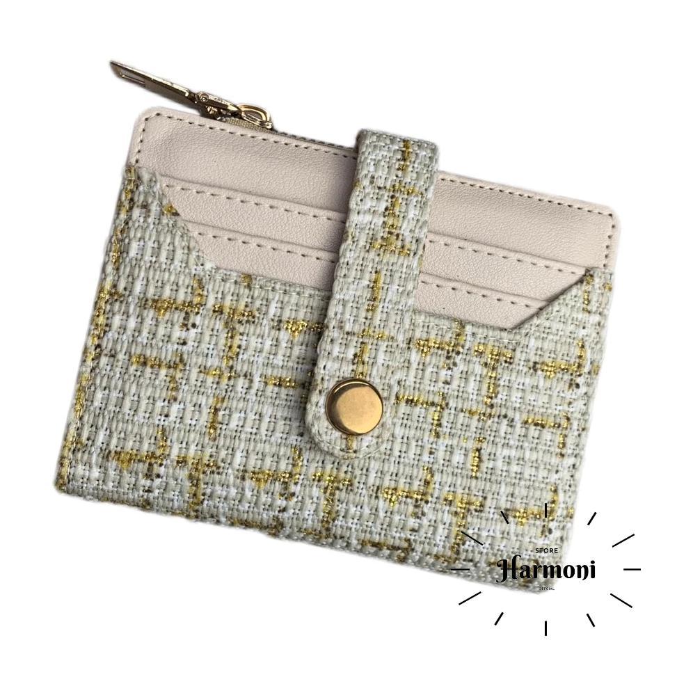 Diskon Harmoni Dompet Geni Kanvas - Dompet Lipat Wanita Kanvas - Dompet Wanita - Dompet Wanita