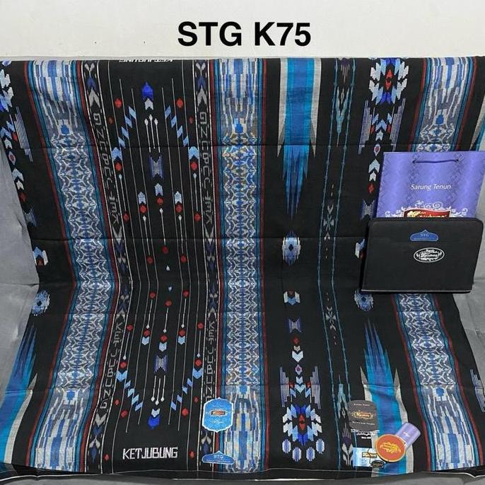 Sarung KETJUBUNG Style STG SPM SCP SKP SGD SKG Gold dan Sutera Spunsilk KDW Gold Jahit tengah