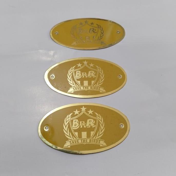 Logo BnR terbaru tiga piece semua sangkar bnr original