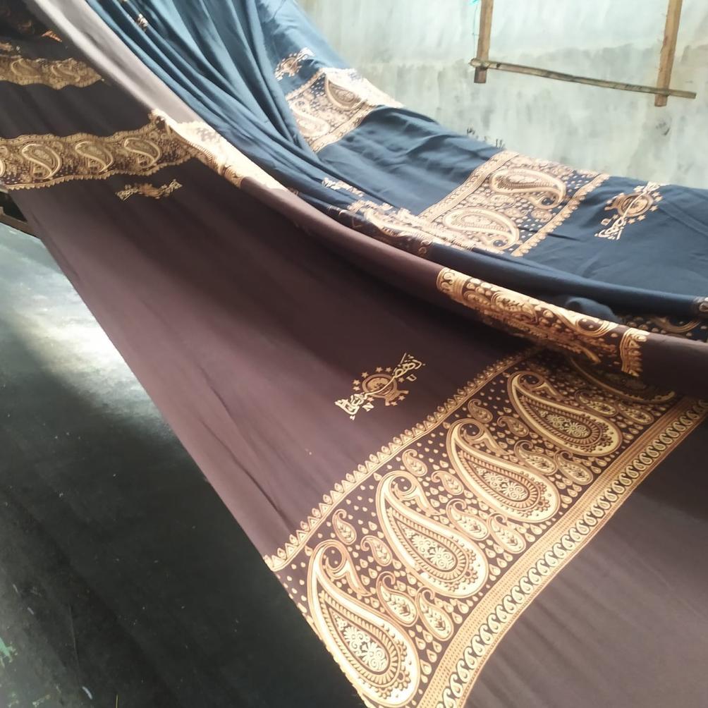 Harga Hemat Sorban Rida Panjang 2 Meter / Sorban Motif Batik Kashmiri / Sorban Habib / Sorban Putih